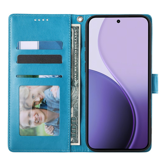 Housse Samsung Galaxy A37 Papillon Floral Portefeuille Dragonne ALBA