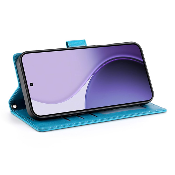 Housse Samsung Galaxy A37 Papillon Floral Portefeuille Dragonne ALBA