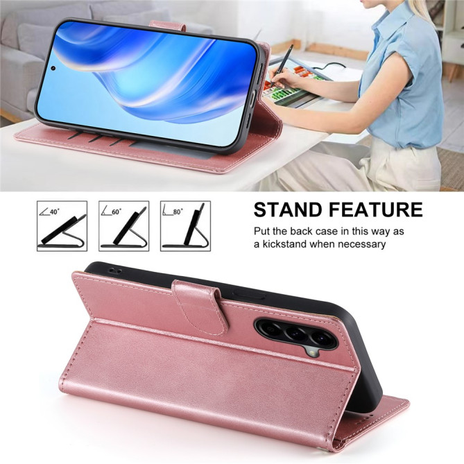 Housse Samsung Galaxy A37 Portefeuille Support Veau ALBA