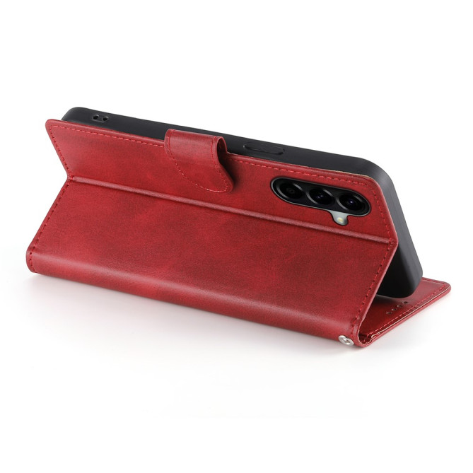 Housse Samsung Galaxy A37 Portefeuille Support Veau ALBA