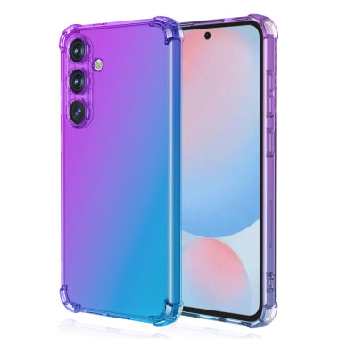 Coque Samsung Galaxy A37 Purple  /  Blue Anti-Chute