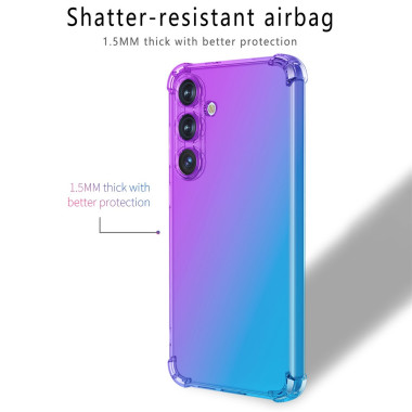 Coque Samsung Galaxy A37 Purple  /  Blue Anti-Chute