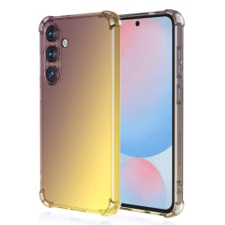 Coque Samsung Galaxy A37 Black  /  Gold Anti-Chute