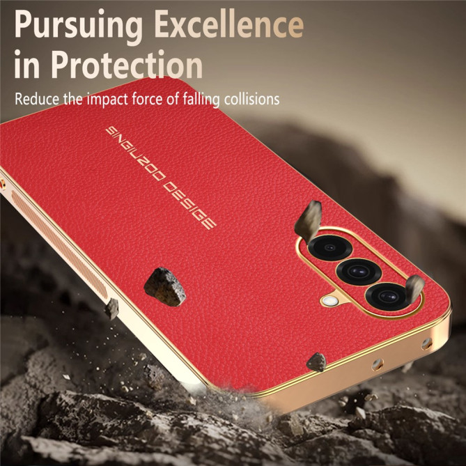 Coque Samsung Galaxy A37 Litchi