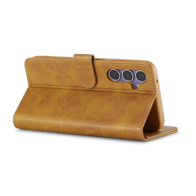 Housse Samsung Galaxy A37 LC.IMEEKE Portefeuille Veau