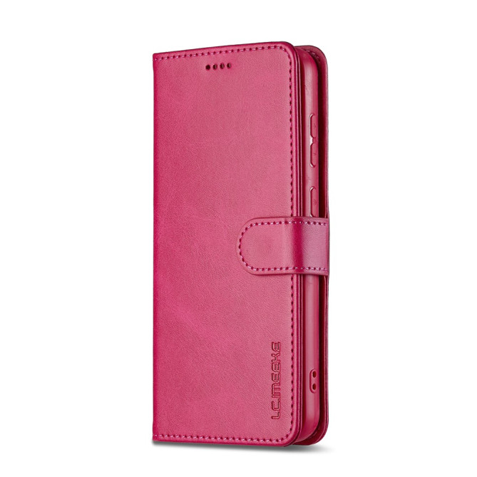 Housse Samsung Galaxy A37 LC.IMEEKE Portefeuille Veau