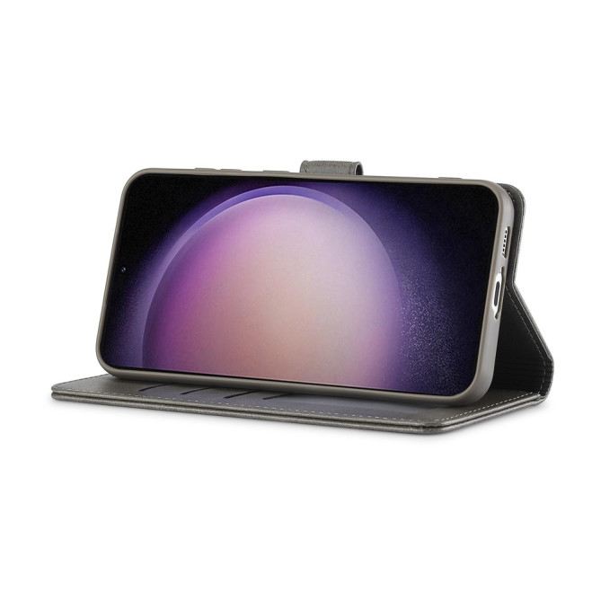 Housse Samsung Galaxy A37 LC.IMEEKE Portefeuille Veau