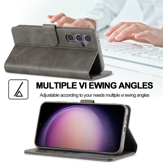 Housse Samsung Galaxy A37 LC.IMEEKE Portefeuille Veau