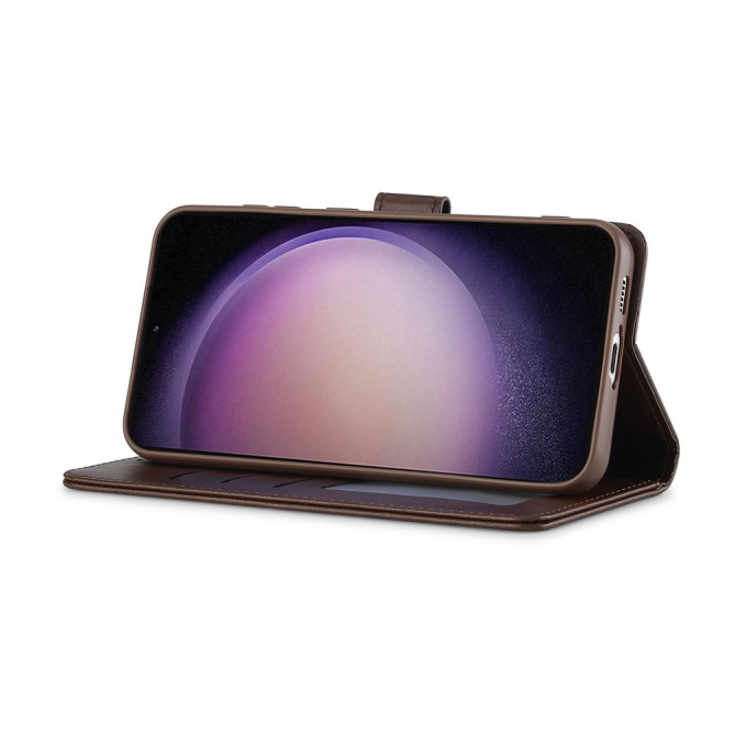 Housse Samsung Galaxy A37 LC.IMEEKE Portefeuille Veau