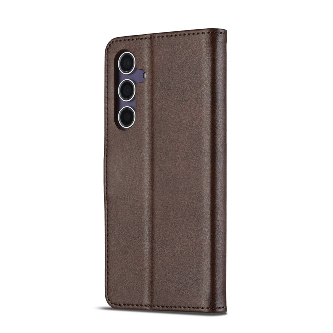 Housse Samsung Galaxy A37 LC.IMEEKE Portefeuille Veau