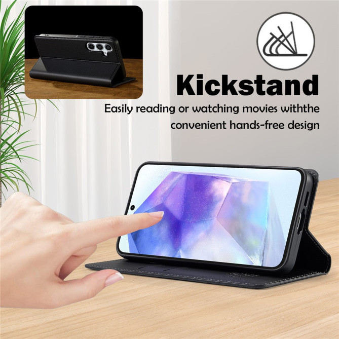 Housse Samsung Galaxy A37 LC.IMEEKE L1 Portefeuille Support