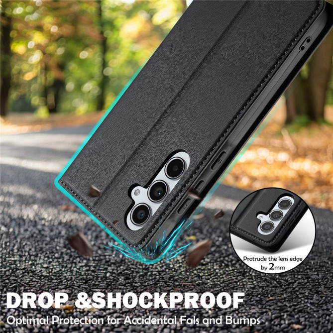 Housse Samsung Galaxy A37 LC.IMEEKE L1 Portefeuille Support