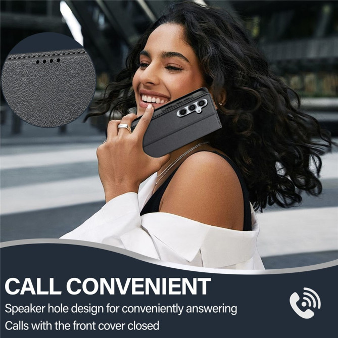 Housse Samsung Galaxy A37 LC.IMEEKE L1 Portefeuille Support