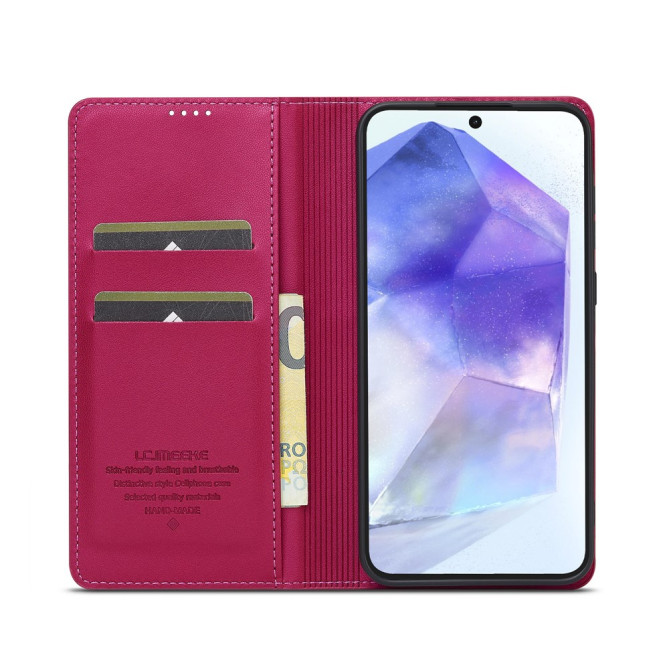 Housse Samsung Galaxy A37 LC.IMEEKE L1 Portefeuille Support