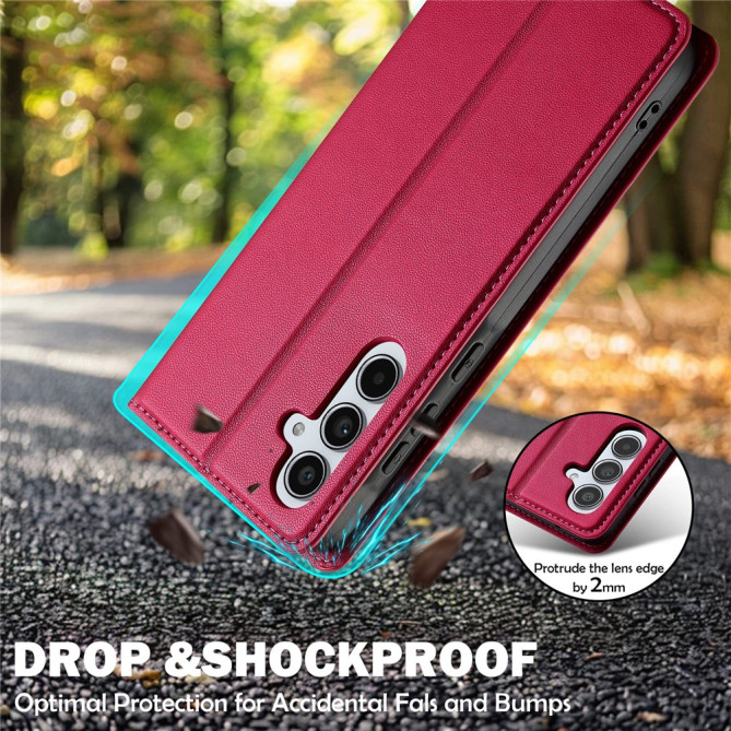 Housse Samsung Galaxy A37 LC.IMEEKE L1 Portefeuille Support