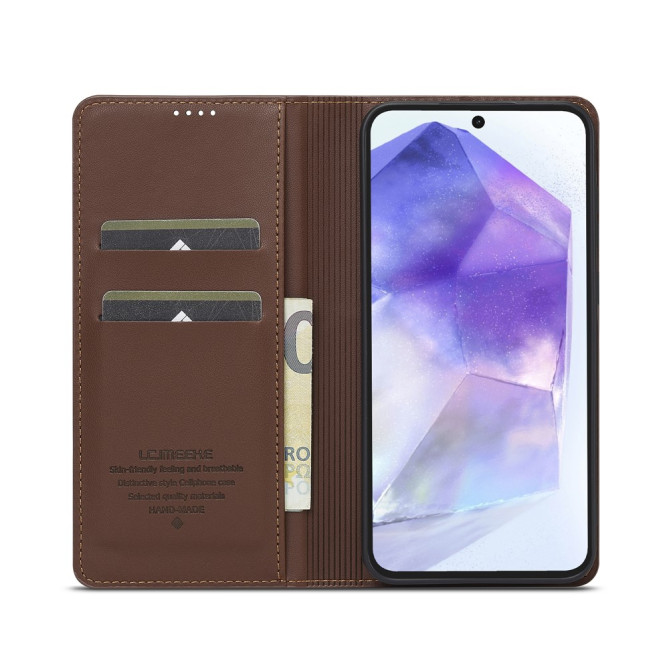 Housse Samsung Galaxy A37 LC.IMEEKE L1 Portefeuille Support