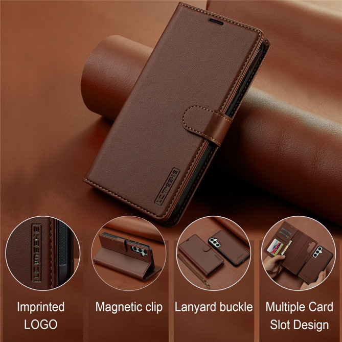 Housse Samsung Galaxy A37 LC.IMEEKE L2 Portefeuille Magnétique