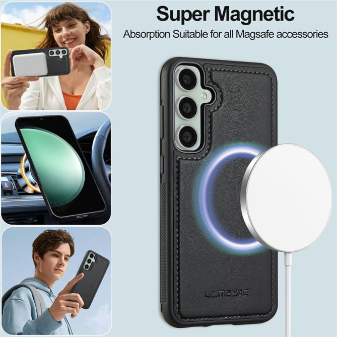 Housse Samsung Galaxy A37 LC.IMEEKE L2 Portefeuille Magnétique