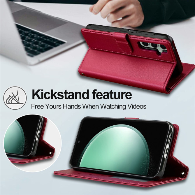 Housse Samsung Galaxy A37 LC.IMEEKE L2 Portefeuille Magnétique