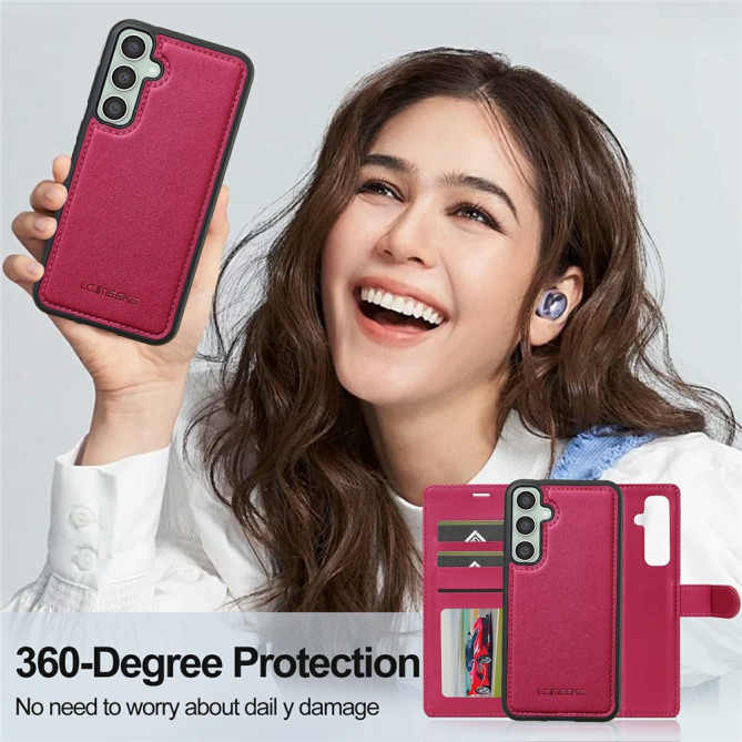 Housse Samsung Galaxy A37 LC.IMEEKE L2 Portefeuille Magnétique