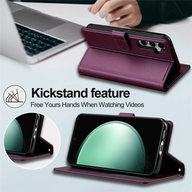 Housse Samsung Galaxy A37 LC.IMEEKE L2 Portefeuille Magnétique