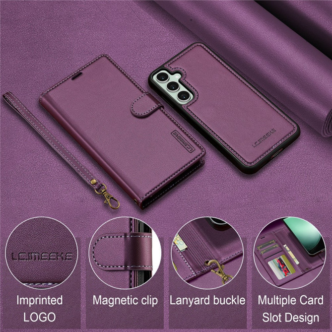 Housse Samsung Galaxy A37 LC.IMEEKE L2 Portefeuille Magnétique