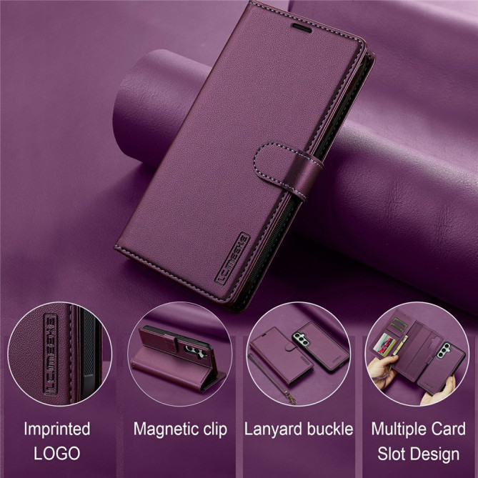 Housse Samsung Galaxy A37 LC.IMEEKE L2 Portefeuille Magnétique