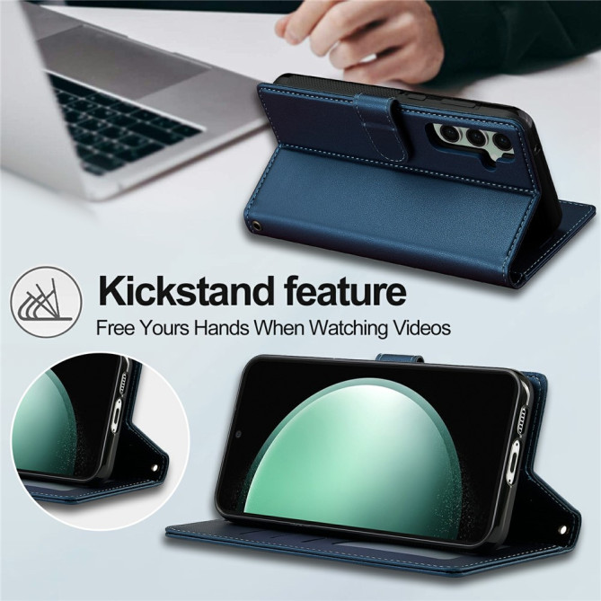 Housse Samsung Galaxy A37 LC.IMEEKE L2 Portefeuille Magnétique