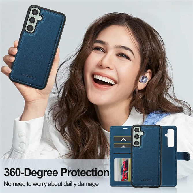 Housse Samsung Galaxy A37 LC.IMEEKE L2 Portefeuille Magnétique