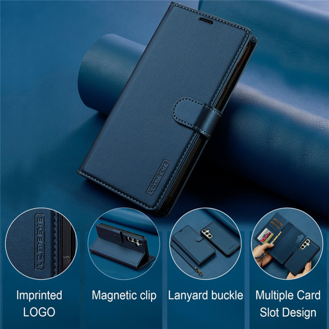 Housse Samsung Galaxy A37 LC.IMEEKE L2 Portefeuille Magnétique