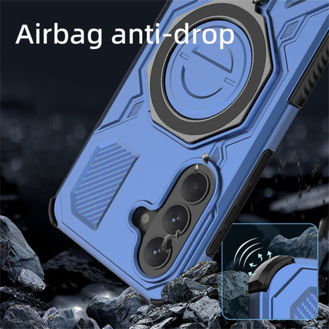 Coque Samsung Galaxy A37 TPU + PC Anti-Chocs avec Support