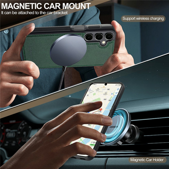 Coque Samsung Galaxy A37 LC.IMEEKE L5 Portefeuille Détachable