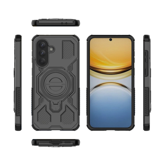 Coque Samsung Galaxy A37 WANLONFENG KJ TPU + PC Film inclus avec Support