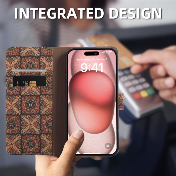 Housse Samsung Galaxy A37 Cœur Portefeuille Support BRIA