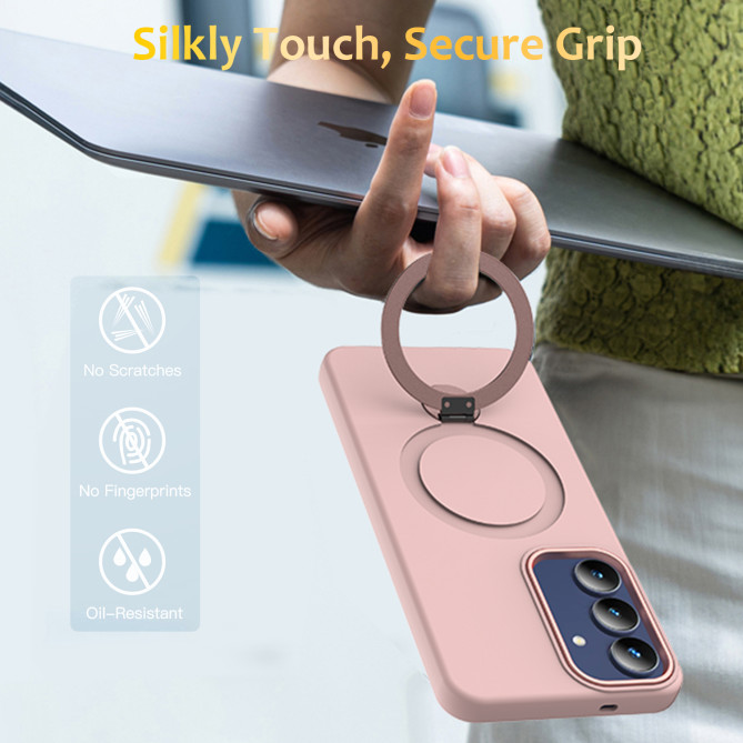 Coque Samsung Galaxy A37 TPU + PC Anneau Support ALBA