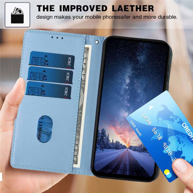 Housse Samsung Galaxy A37 Chat Arbre Portefeuille Support Dragonne