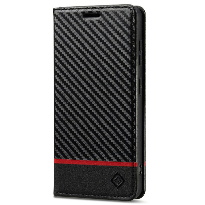 Housse Samsung Galaxy A37 LC.IMEEKE Rayures Portefeuille