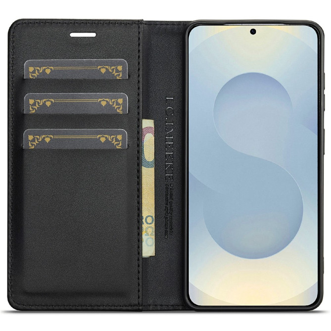 Housse Samsung Galaxy A37 LC.IMEEKE Rayures Portefeuille ALBA