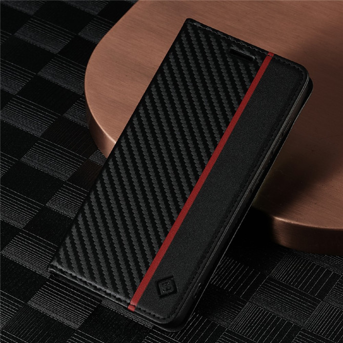 Housse Samsung Galaxy A37 LC.IMEEKE Rayures Portefeuille ALBA