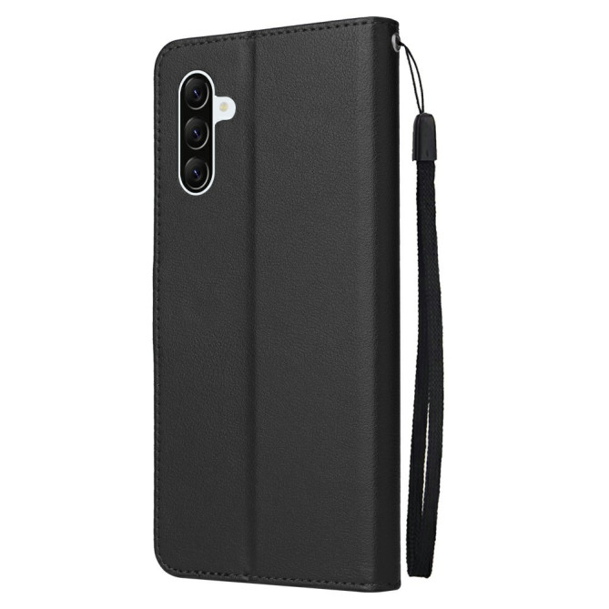 Housse Samsung Galaxy A37 Portefeuille Support avec Dragonne FAIA