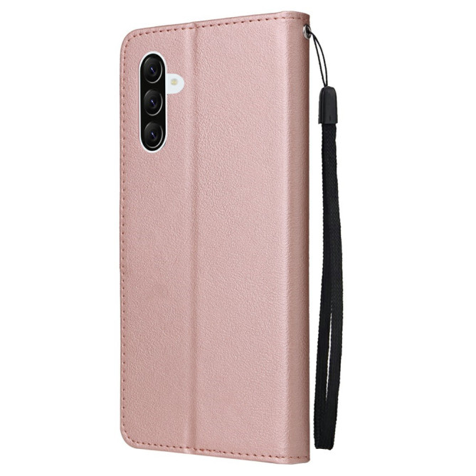 Housse Samsung Galaxy A37 Portefeuille Support avec Dragonne FAIA