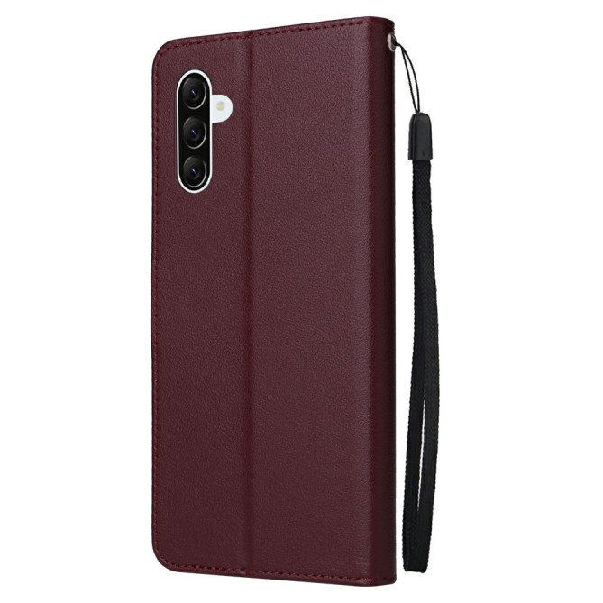 Housse Samsung Galaxy A37 Portefeuille Support avec Dragonne FAIA