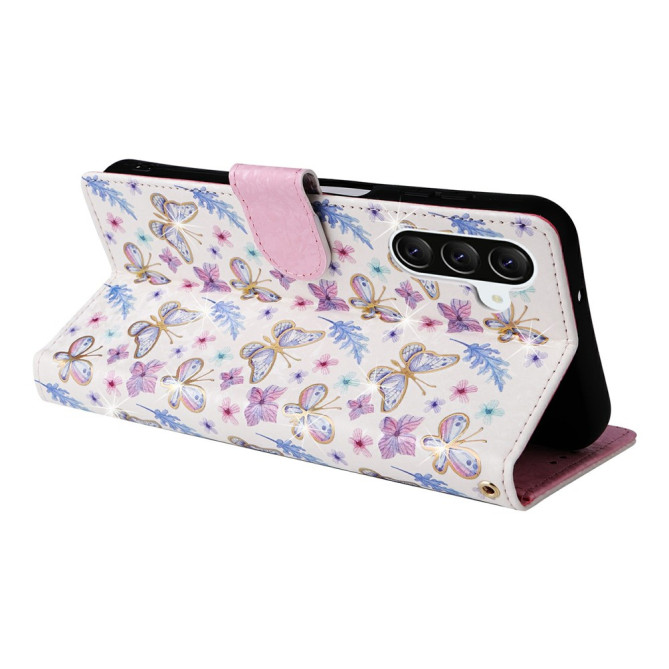 Housse Samsung Galaxy A37 Papillon Floral