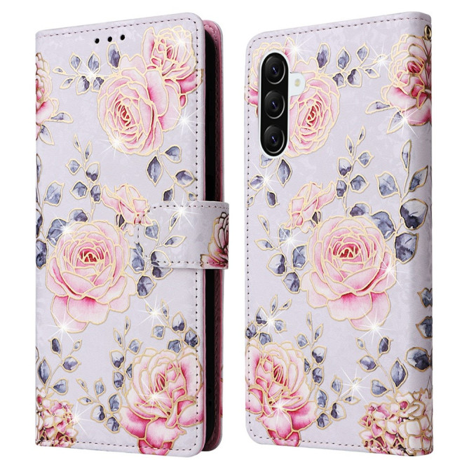 Housse Samsung Galaxy A37 Fleur Rose