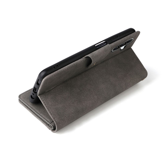 Housse Samsung Galaxy A37 Portefeuille Fermeture Éclair avec Dragonne