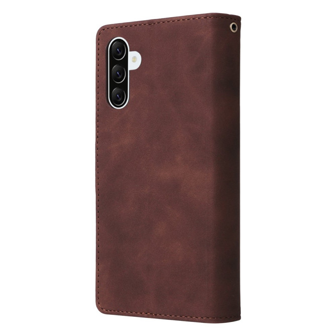 Housse Samsung Galaxy A37 Portefeuille Fermeture Éclair avec Dragonne ALBA