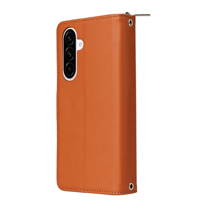 Housse Samsung Galaxy A37 Portefeuille Fermeture Éclair 9 Cartes BRIA