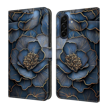 Housse Samsung Galaxy A37 Pivoine Portefeuille Support ALBA