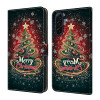 Housse Samsung Galaxy A37 Christmas Tree Portefeuille Support