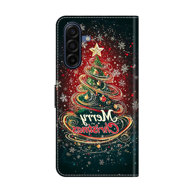 Housse Samsung Galaxy A37 Christmas Tree Portefeuille Support